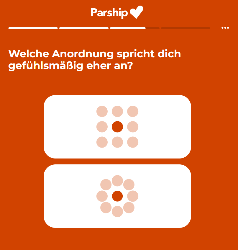 Parship Persönlichkeitstest 4